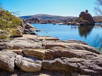 0003 This 77-acre lake is a reservoir for Prescott